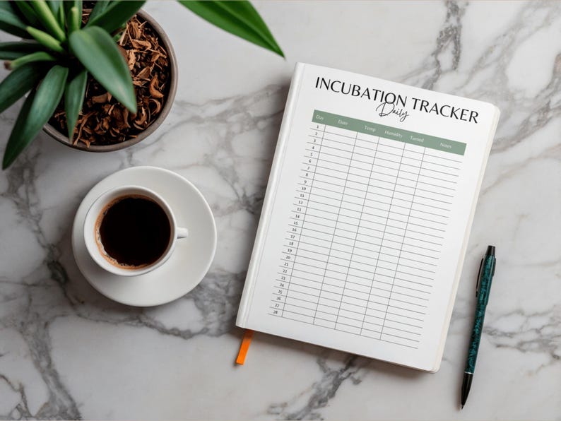 Hatching Record Incubator Hatch Log & Incubation Tracker Printable | Duck Hatching ...