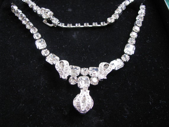 EISENBERG Rhinestone Choker Necklace