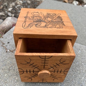 Warrior Berserker Box (Norse Heathen Asatru Odin Sweden)
