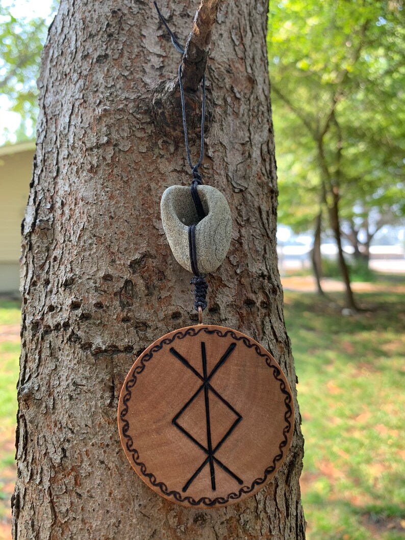 Home Protection Bind Rune Hanging Heathen Asatru Norse Viking Etsy
