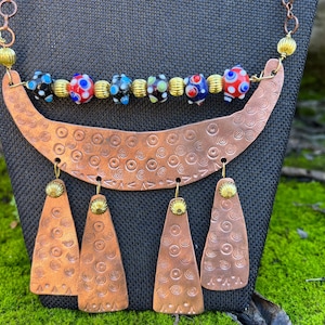 Hallstatt inspired Copper Necklace (Celt Celtic Bronze Age)