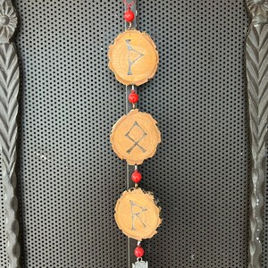 Thor Mjolnir Protective Wall Hanging (Asatru Norse Viking Heathen Donar)