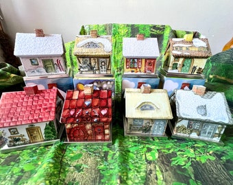 Incense Burner Houses (Cleansing Purifying Smudging Germany German Christmas Yule)