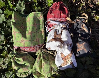 Brigid’s Cross Pouches (Celtic Irish St. Brigid Imbolc)