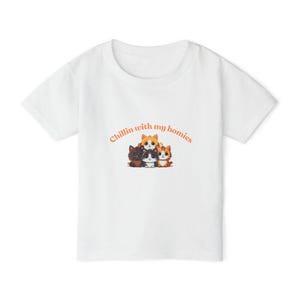 Chillin with My Homies Toddler T-Shirt, Cute Kids Tee, Toddler Gift, Pet Lover Shirt, Funny Childrens Clothing, Animal Lover Apparel