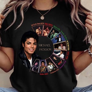 Michael Jackson PNG, King of Pop Fan Design, Retro Music Graphic