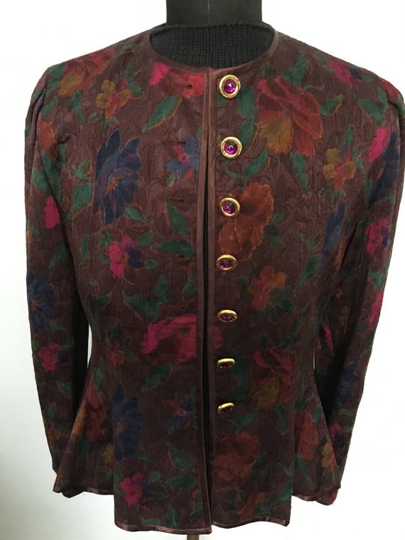 Vintage 1980’s “Louis Feraud” Dress Jacket with o