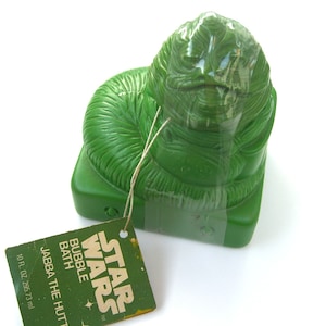 Star Wars Bubble Bath NIP Jabba The Hutt 1983 Return of the Jedi, Sealed Full Excellent Condition