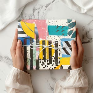 Carta da regalo, carta da regalo con design astratto per tutte le occasioni - Carta da regalo per le feste, fai da te, progetti creativi, feste