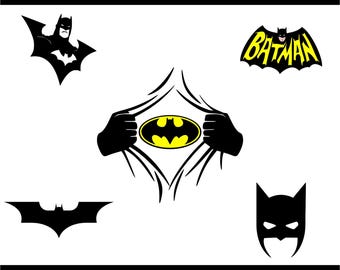 Superhero SVG Bundle, Superhero Cut File, Superhero png, superhero Silhouette, printable vector art, Vector Graphic Instant Digital Download