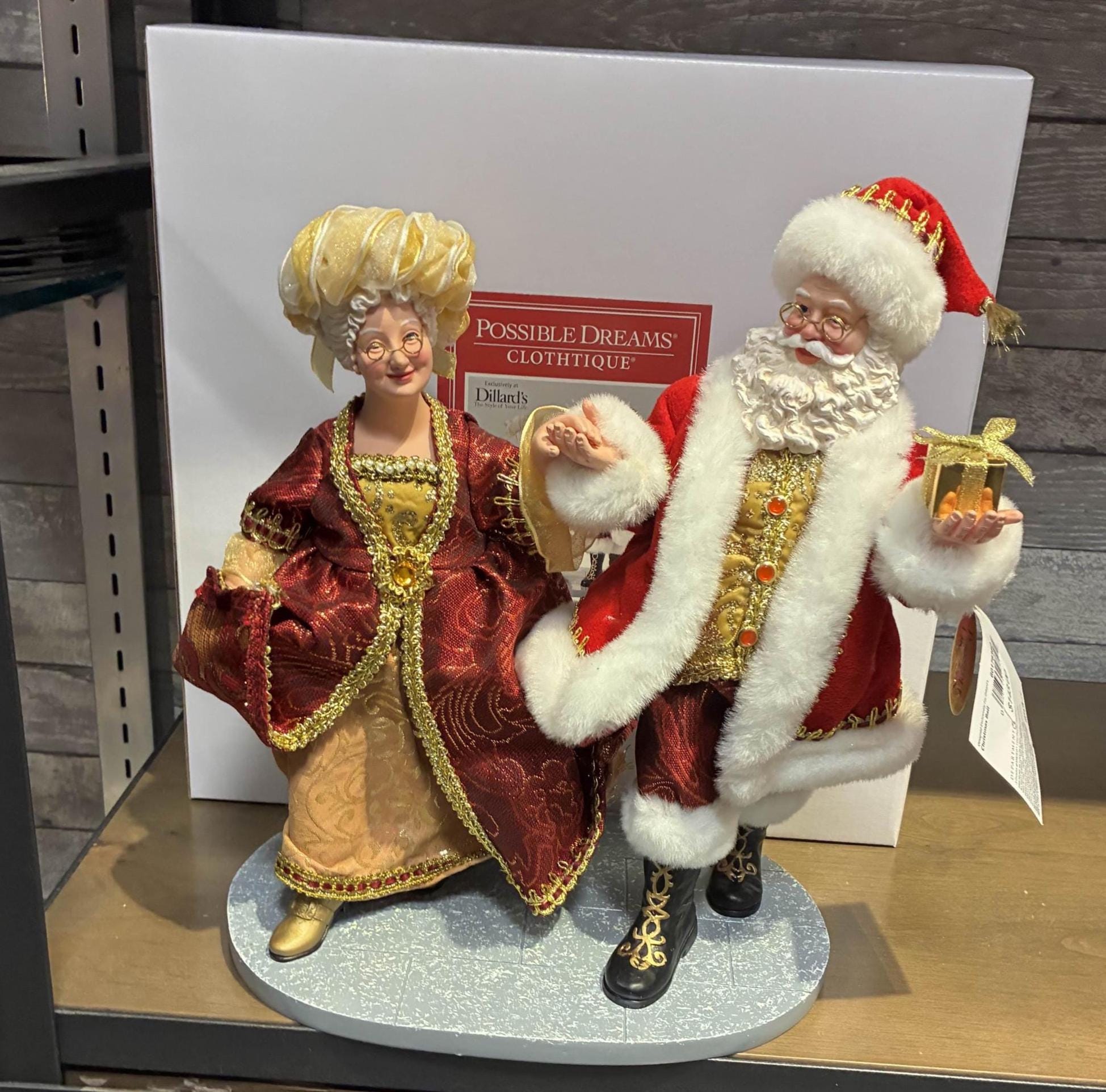 Possible Dreams Clothtique Mrs Claus - Etsy