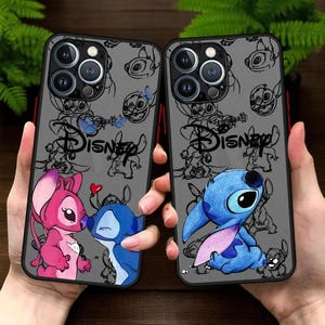 Cute Stitch Baby Case for iPhone 16 15 14 13 12 11 Pro Max XR XS