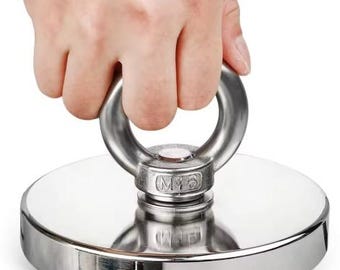 Super Strong Neodymium Fishing Magnet Hooks | Salvage Searcher Magnets