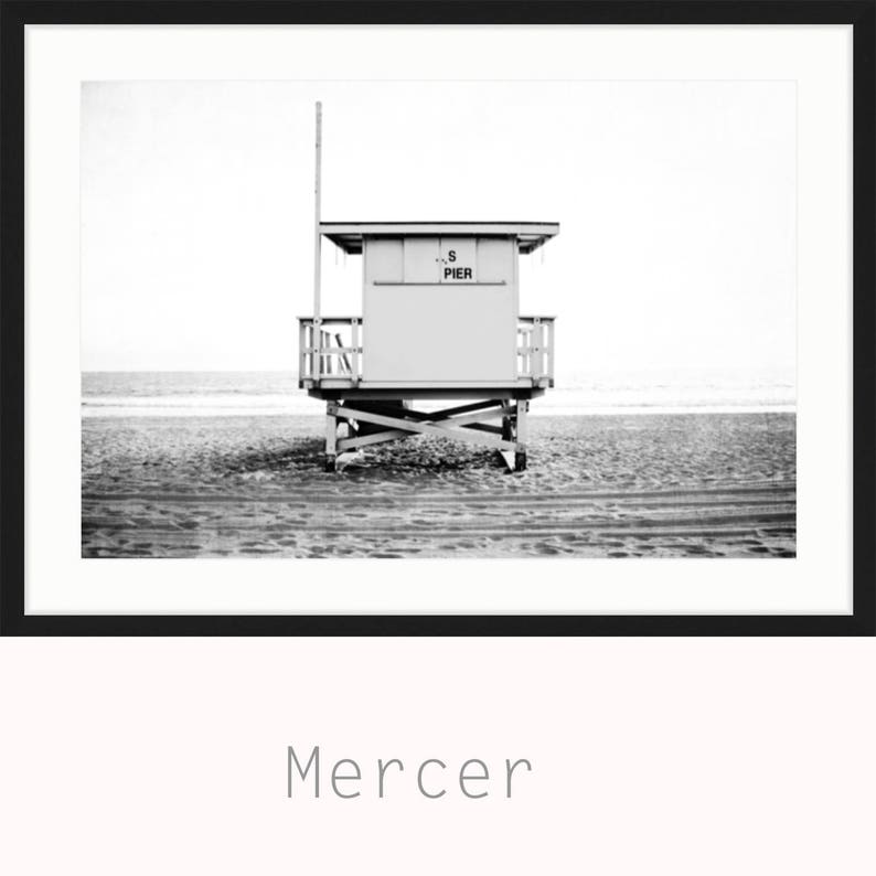 Photography Framed Beach Art Black And White Framed Art Etsy