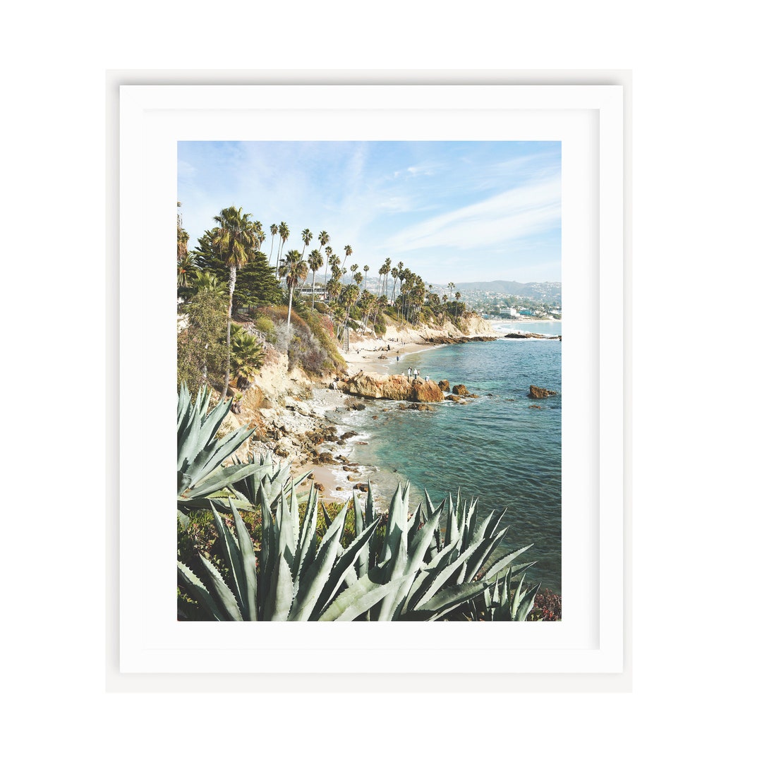 Laguna Beach Print, California Beach House, Large Beach Print, Beach