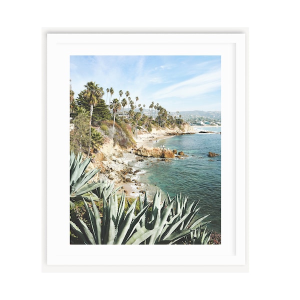 Laguna Beach Print, California Beach house, Large Beach Print, Beach Wall Art, Coastal Print, Coastal Wall Art, Laguna Beach Wall Art