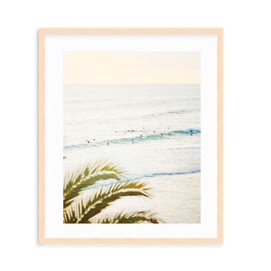 San Diego Surf Print, Del Mar Surf Print, Beach Decor, 7th Sreet Del Mar, San Diego Beach Print, Vintage Surf Inspired image 1