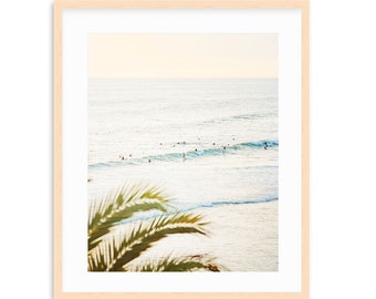 San Diego Surf Print, Del Mar Surf Print, Beach Decor, 7th Sreet Del Mar, San Diego Beach Print, Vintage Surf Inspired