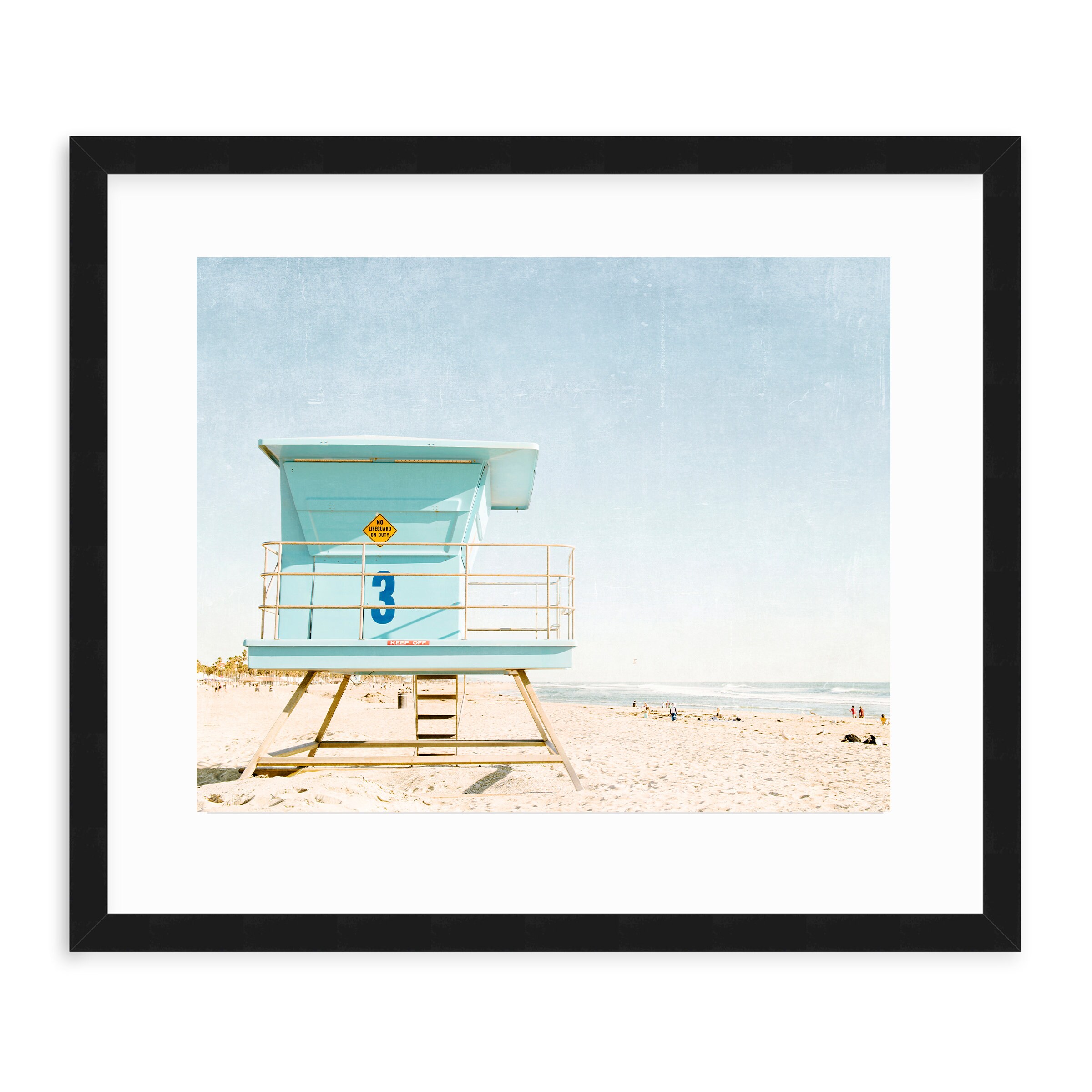 Beach Wall Art Large Beach Print Framed Beach Prints Framed Etsy