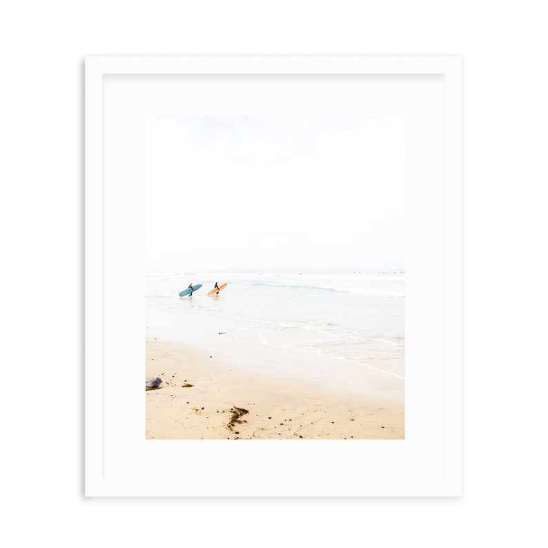 Surf Decor California Surf Print San Diego Surf Art Modern Etsy