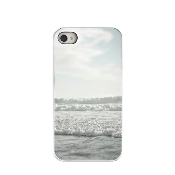 30% OFF, iPhone 4 Case, Beach iPhone Case, Ocean, Nautical, Pale, Water, iPhone Accessory, Cute iPhone 4 Case,