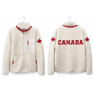 Handmade inspired Shane Hollander Heated Rivalry Sherpa Jacket: Unisex Canada Winter Coat