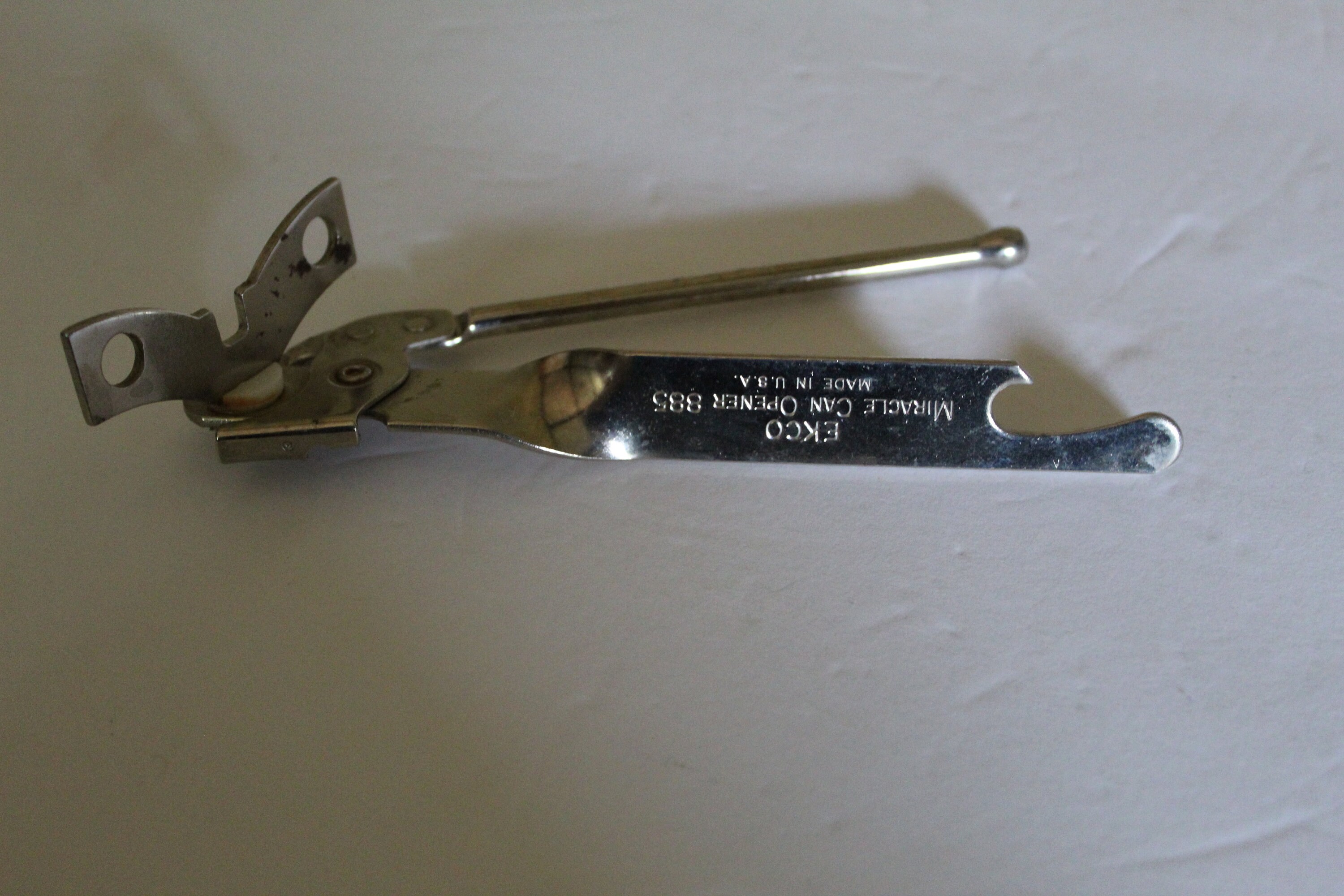 Ekco Miracle Can Opener Made In USA 1960s vintage can opener Etsy