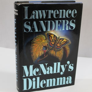 1999 McNally&#39;s Dilemma by Lawrence Sanders Hardcover Book with Dust Jacket