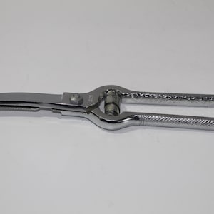 Vintage Hot Drop Forged Steel Poultry Scissors Shears Made in Italy