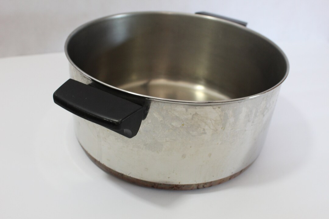 1997 Paul Revere Ware Copper Bottom Dutch Oven Pan, 4 1/2 Quart Cooking Pan, Clinton IL Etsy