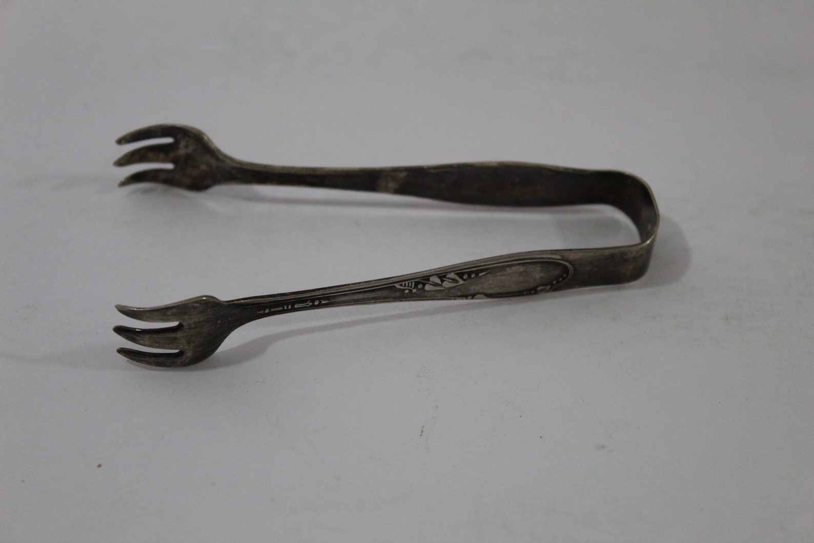 Vintage Claw Silverplate Tongs Serving Tongs Utensil Etsy