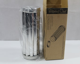 1999 Pampered Chef Scalloped Bread Tube #1565, New In Original Box