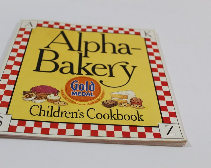 1991 Gold Medal Flour Alphabakery Children's Cookbook Etsy