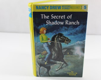 Nancy Drew Mystery, The Secret of Shadow Ranch, 1993 Hardcover