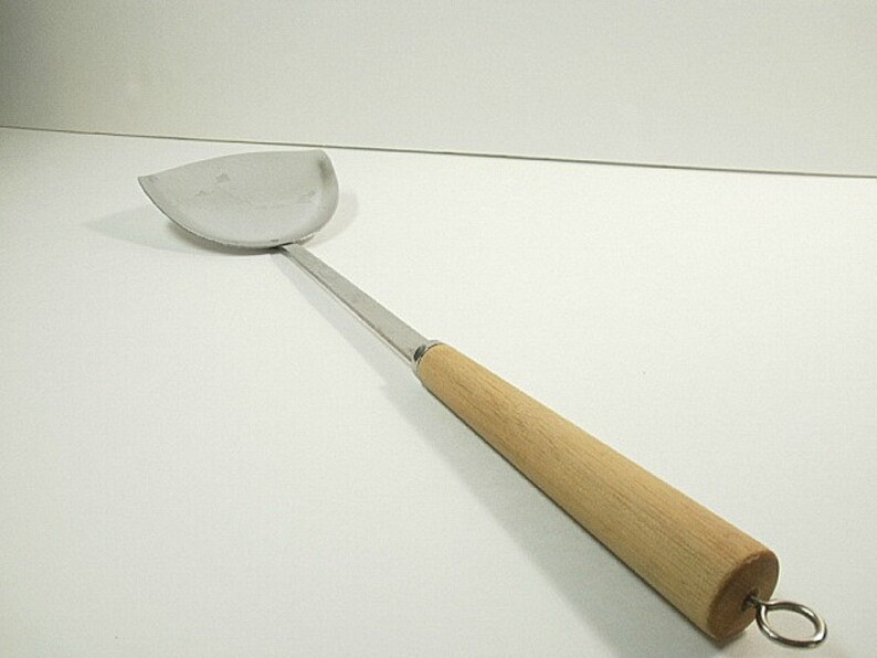 Vintage Stainless Shovel Spatula Turner Flipper Kitchen Etsy