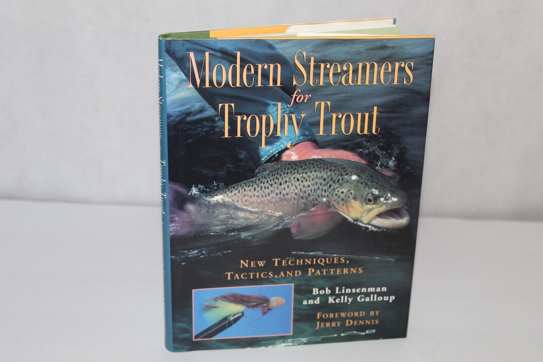 1999 Modern Streamers for Trophy Trout, First Edition Hard Cover