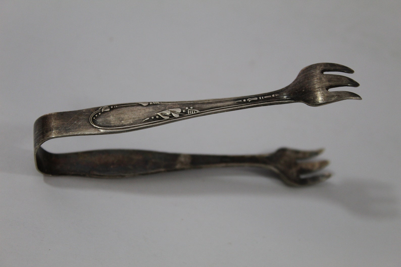 Vintage Claw Silverplate Tongs Serving Tongs Utensil Etsy