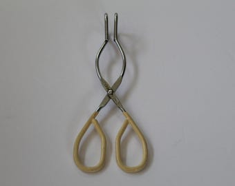 Vintage Ekco USA Stainless Steel Kitchen Tongs