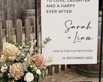 Custom Printed Sign – A1 5mm Foamex Board, Personalised Event, Wedding, Birthday, Babyshower, etc