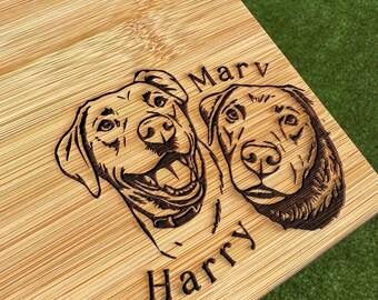 Personalized Engraved Chopping Board (24 x 15)