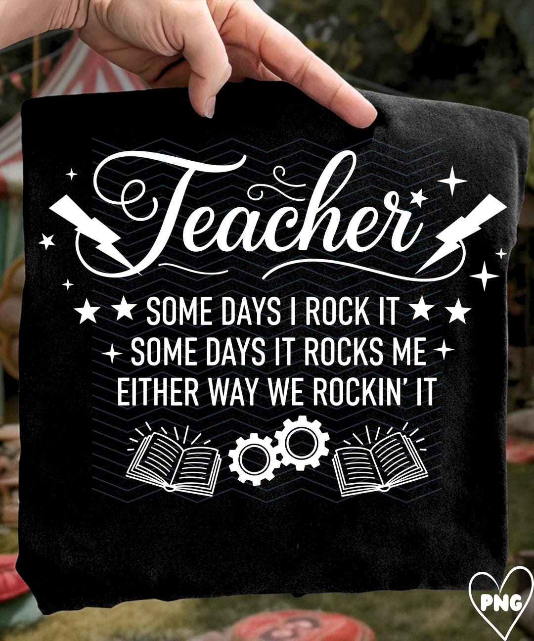 Our It Rocks Teacher Svg Png, Some Days I Rock It Some Days It Rocks Me Svg, Teacher ...