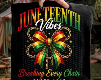 Junteenth Vibes PNG: Kokette Schleife Freiheitstag Afro Pride png Schwarze Geschichte Retro Ästhetik (Digitaler Download)