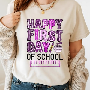 Coquette First Day of School PNG, Back to School Shirt Png for Girls, Preppy Teacher Png, Cute School Sign Digital Download