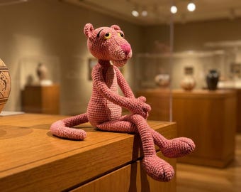 Rosa Panther Häkelanleitung, Fantasy Amigurumi (Digital Pattern)