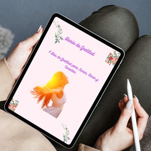 Diario de gratitud de  crecimiento personal