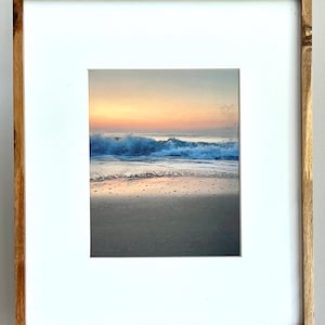 Rehoboth Beach Sunrise Surf Photography Print – Coastal Delaware