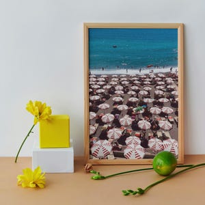 Postales de Génova – Set de fotografía italiana / Paraguas, mar, comida y color