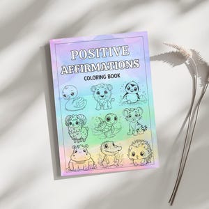 Positive Affirmation Coloring Book