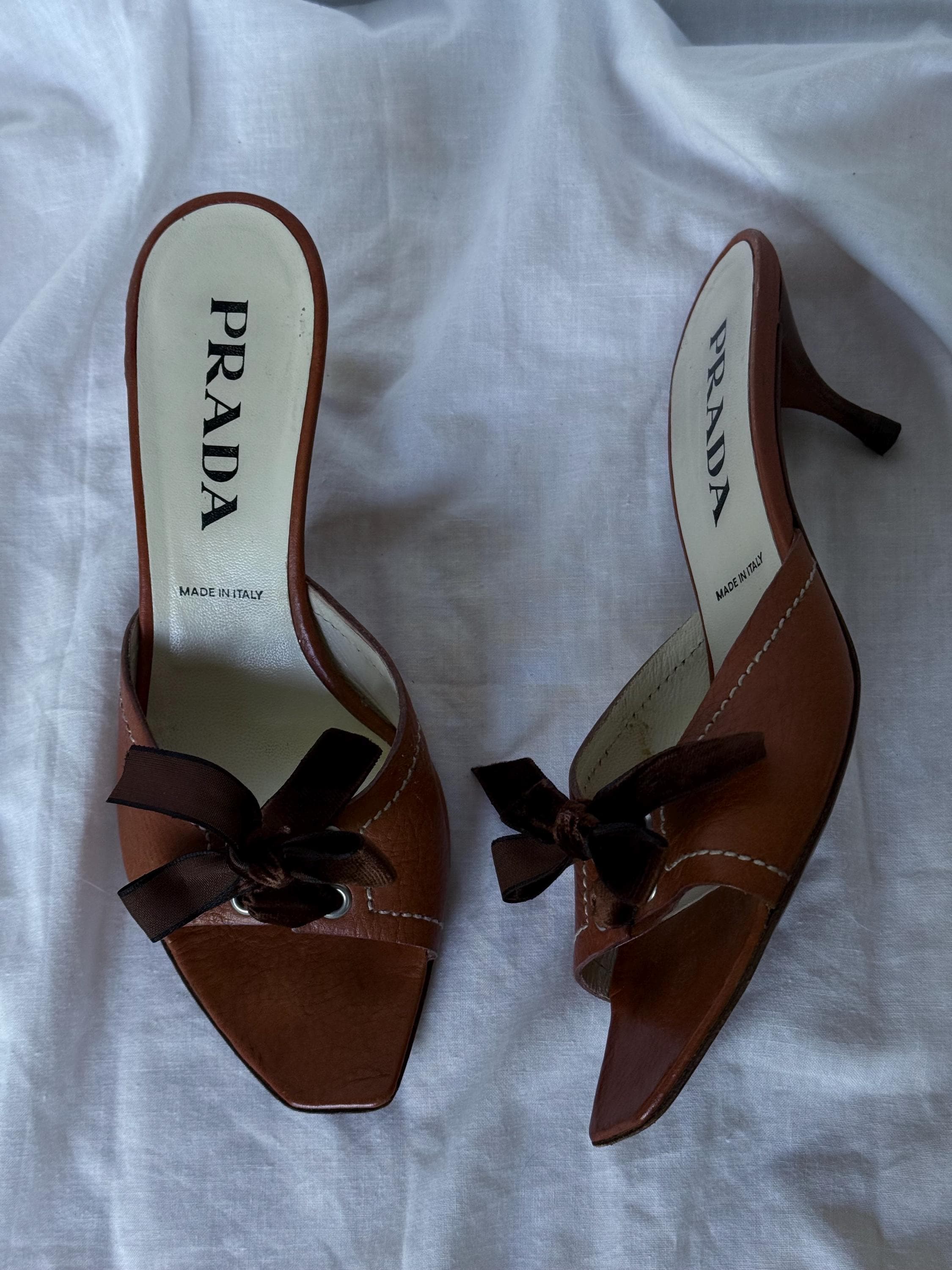 Prada Kitten Heels - Etsy