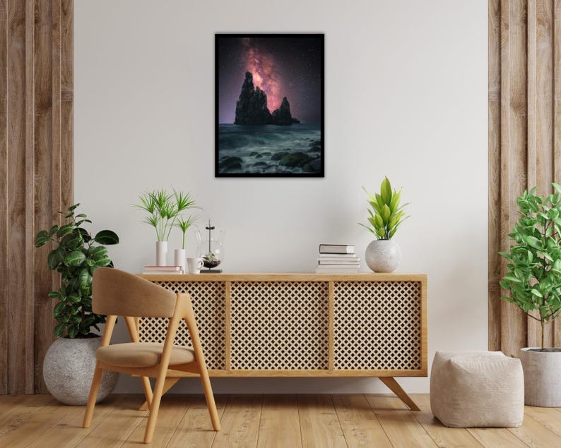 Milky Way Wall Art in Gold Foil main image 1